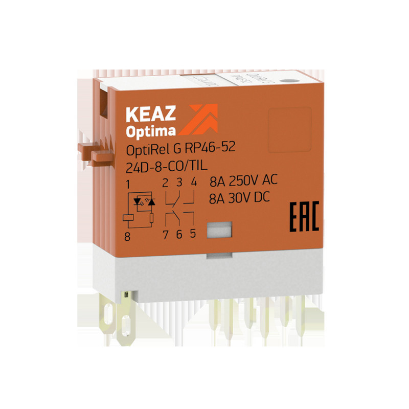 Реле промежуточное OptiRel G RP46-51-230-12-CO-S/TIL