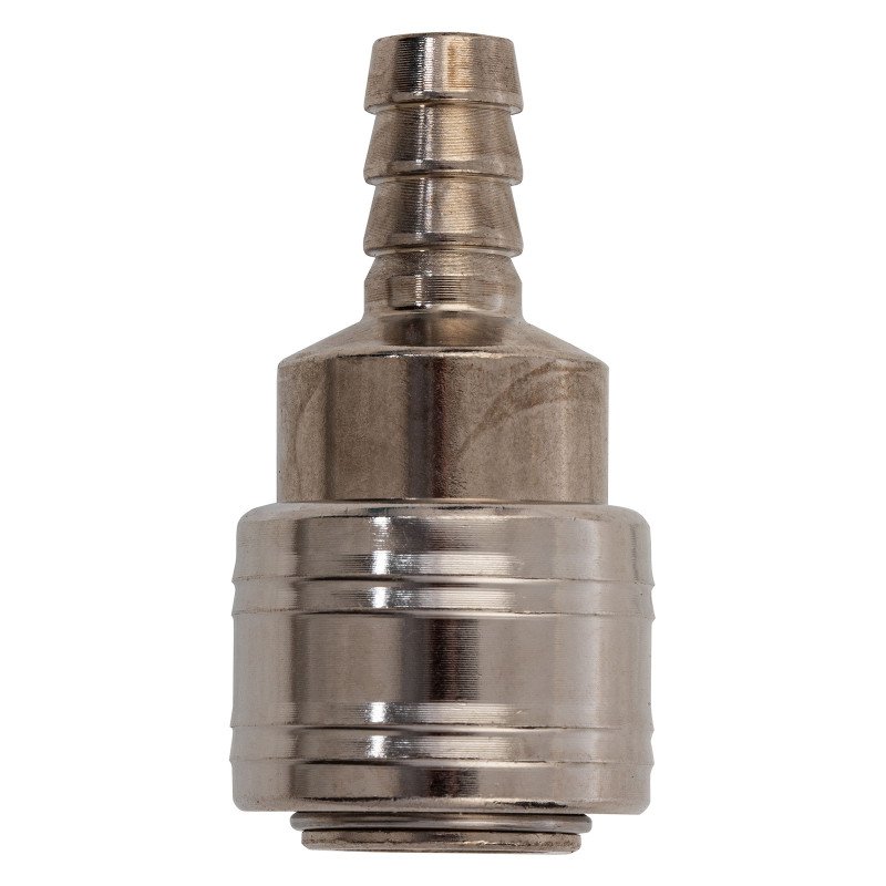 Муфта универсальная быстросъемная (мама), со штуцером елка под шланг 10 мм, 1 шт.