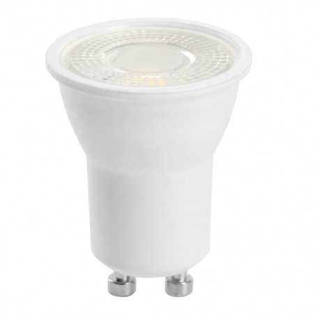 Лампа светодиодная LED 5вт 230в GU10 белый с линзой 38 гр.