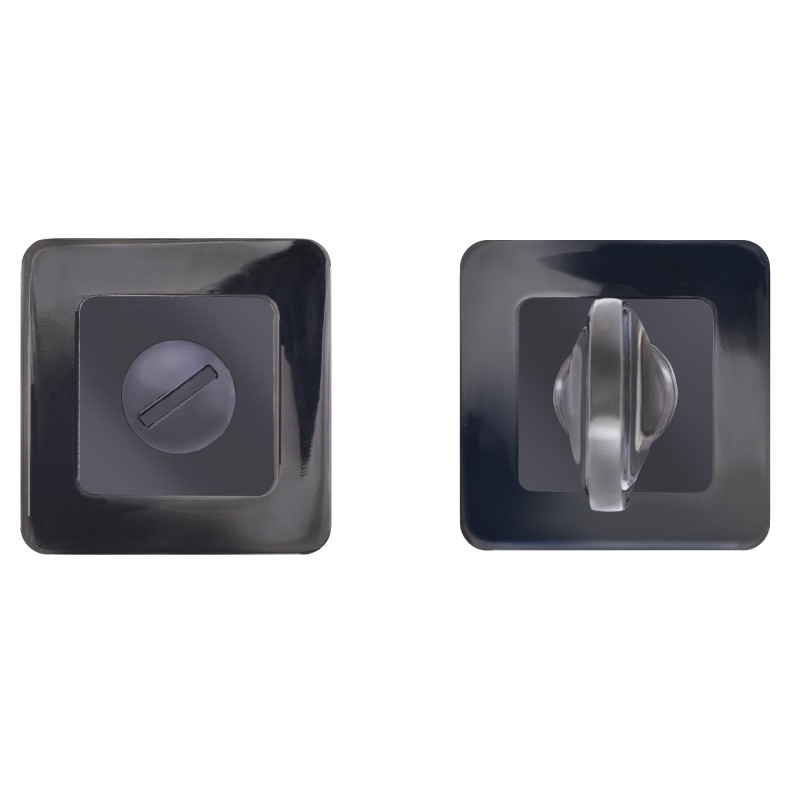 Сантехническая завертка к ручкам АЛЛЮР АРТ BK-S1 BT/BT(411414) черн.титан/черн.титан (100,10)