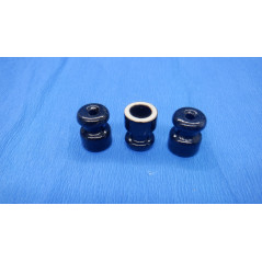 Изолятор для наружного монтажа R, керамика, цвет черный (50 шт/уп)