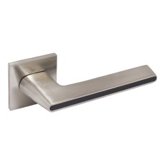 АЛЛЮР АРТ АДЕЛЬ SN/BL (85815) мат.никель/черный ЗАЩИТ.ПЛЕНКА Комплект ручек (20)