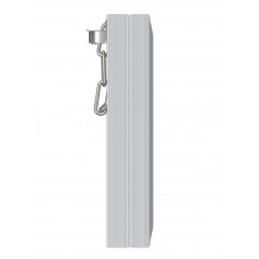 Люк ревизионный D Ceramo Base 300х200 скрыт.монтаж съемный алюминий EVECS