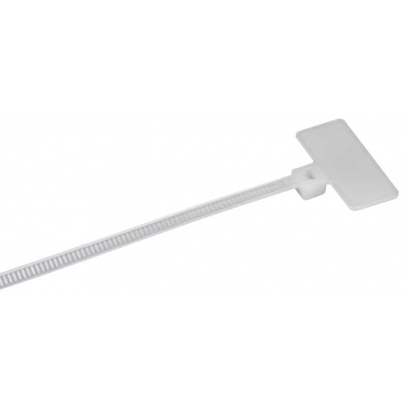 Хомут P6.6 маркерный белый 2,5х100мм IEK