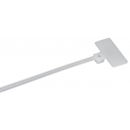 Хомут P6.6 маркерный белый 2,5х100мм IEK
