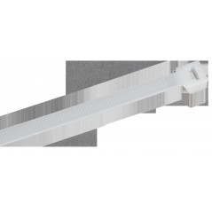 Хомут P6.6 стандартный белый 8,8х500мм IEK