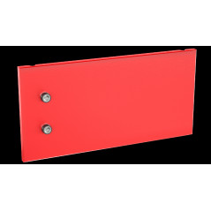 Дверь внешняя секционная В-550 Ш-800 RAL3020 RAM power