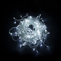 Гирлянда 230V 240 LED 5000K, эффект стробов,IP44, сетевой шнур 3м в комплекте, CL20