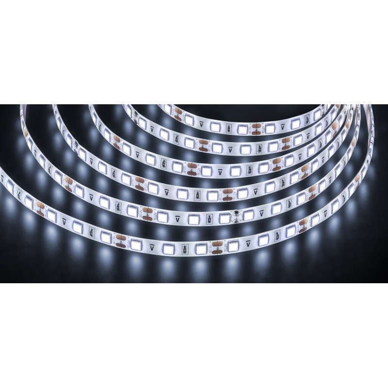 Лента светодиодная LEDx60/м 5м 14.4Вт/м 12В IP65 Pro дневной