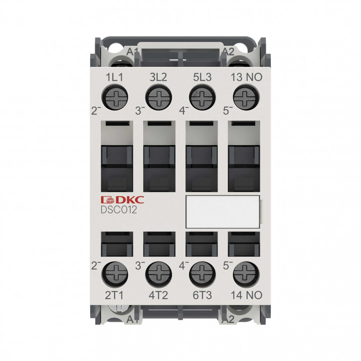 Магнитный контактор YON DSC012 12A 5,5кВт AC3 3P кат.220В AC 1НО Магнитный контактор YON DSC012 12A 5,5кВт AC3 3P кат.220В AC 1НО