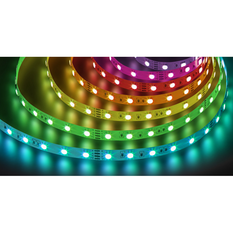Лента светодиодная NLS-5050RGB60-14.4-IP20-24V 5м