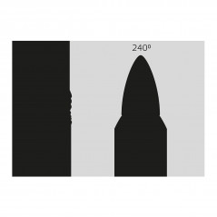 Лампа светодиодная LED 6 Вт 470 лм 6500К свеча холодный E14 AC 220В Elementary Gauss