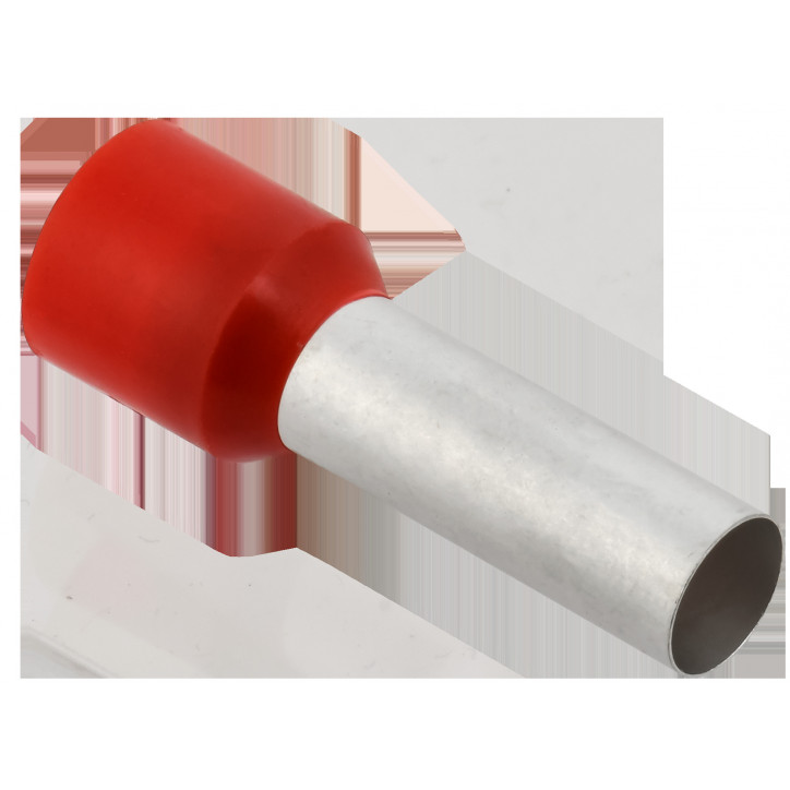 Наконечник НШВИ 35-25 темно-красный (50шт/упак) IEK Наконечник НШВИ 35-25 темно-красный (50шт/упак) IEK