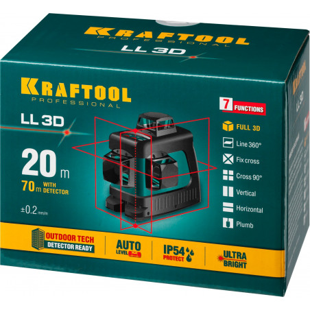 Лазерный нивелир LL 3D