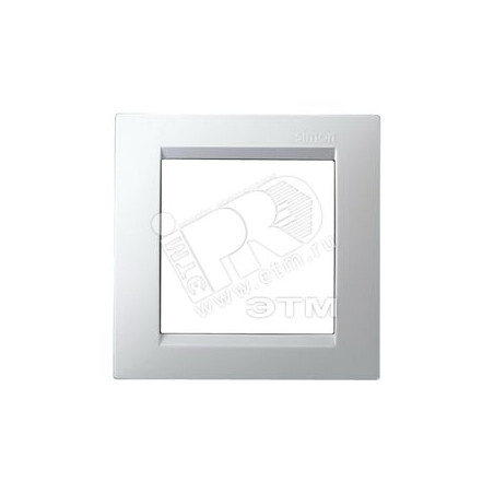 15 Рамка на 1 пост белый