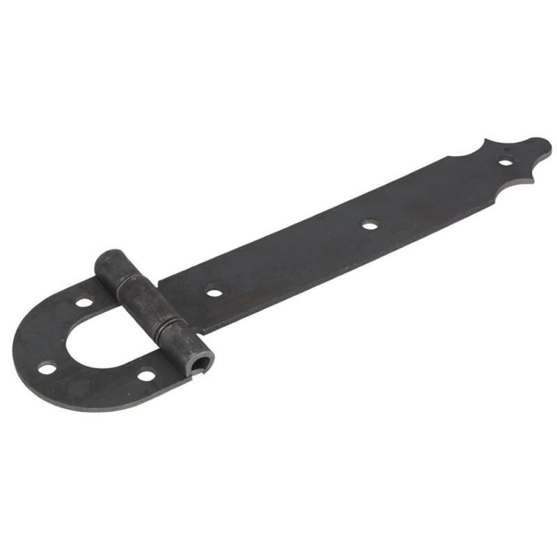 Петля-стрела Домарт ПСУ-300 (черная) усиленная