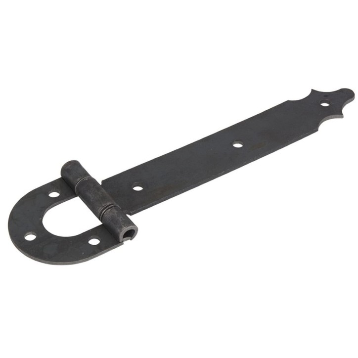 Петля-стрела Домарт ПСУ-300 (черная) усиленная