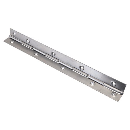 Петля рояльная Кунгур 250 мм без покр. (100),