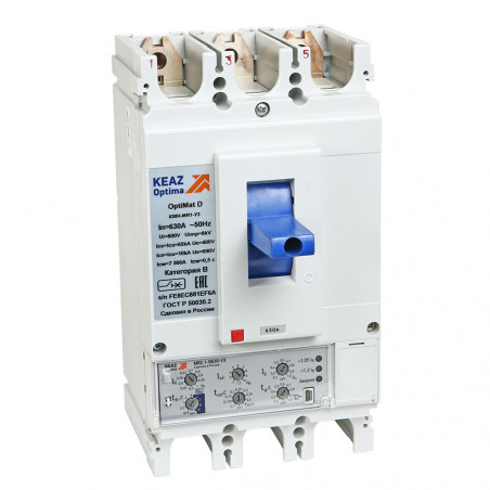 Выключатель автоматический OptiMat D400N-MR2.1-ОМ4-РЕГ