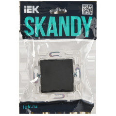 SKANDY Заглушка с суппортом SK-C01T титан IEK