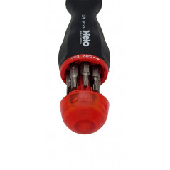 Отвертка с реверсивным механизмом с набором бит 8шт