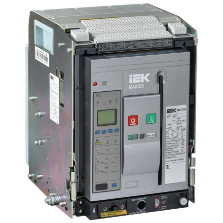 Воздушный автоматический выключатель переменного тока ВА77 выдвижного исполнения 3 полюса типоразмер A 65кА 1600А EA с набором а