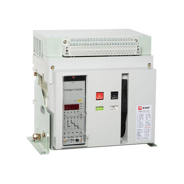 Выключатель автоматический ВА-45 2000/2000 3P 80кА стационарный EKF PROxima