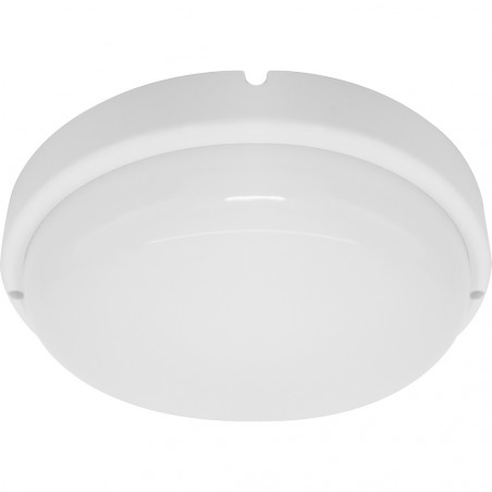 Светильник светодиодный ДБП-12w с акустическим датчиком 4000К 900Лм IP65 с дежурным режимом круглый