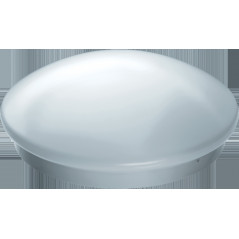 Светильник светодиодный ДБП-8w 4000К 560Лм IP20 круглый пластиковый белый