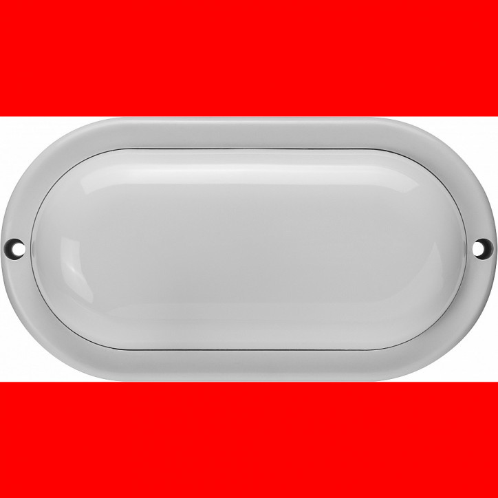 Светильник светодиодный ДБП-10вт OBL-O4-10-4K-WH-IP65-LED