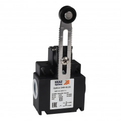 Выключатель концевой OptiLiS D4N-412H рычаг регулируемый 50 мм с роликом пластиковым EN 50047 XCKN2149P20