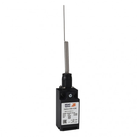 Выключатель концевой OptiLiS D4N-8180 пружина со стержнем кошачий ус EN 50047 XCKT2106P16