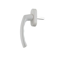 Ручка для пластиковых окон ЭЛИТ (WINSA) штифт 35 мм белая RAL-9016 (100,5!!!) ,