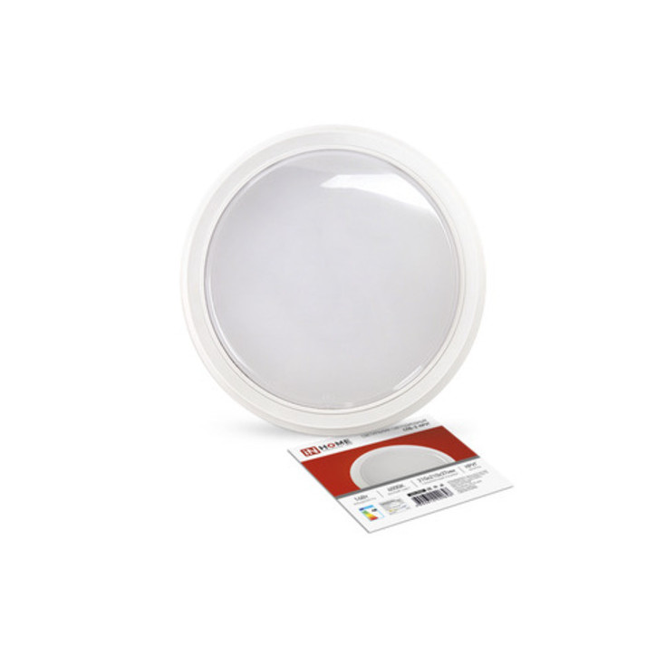 Светильник светодиодный СПБ-2-КРУГ 14Вт 4000К 1100Лм 210мм белый IN HOME