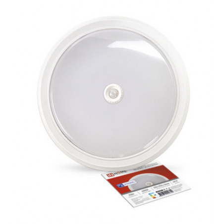 Светильник светодиодный СПБ-2Д-КРУГ 20Вт 4000К 1400Лм 250мм с настраиваемым датчиком белый IN HOME