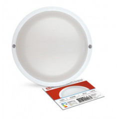 Светильник светодиодный герметичный СПП 1065-КРУГ 10Вт 6500К 900Лм IP65 115мм IN HOME