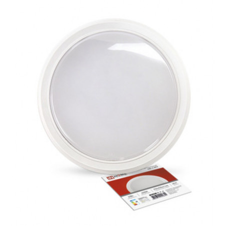 Светильник светодиодный СПБ-2-КРУГ 20Вт 4000К 1400Лм 250мм белый IN HOME