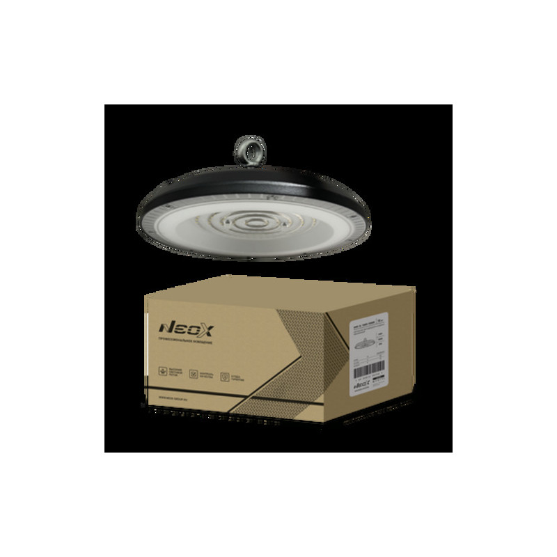 Светильник складской линзованный светодиодный UHB-2L 100Вт 230В 5000К 10500Лм 105лм/Вт IP65 без пульсации NEOX