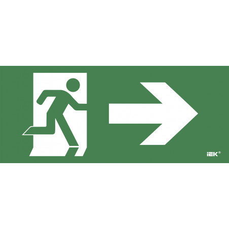 Этикетка самокл. 330х140мм Фигура/стр. вправо IEK