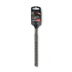 Бур по бетону SDS-plus 14 х210/150 мм, Х-напайка, 4 спирали