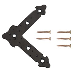 Уголок Н.Новгород декоративный прямой УДП 110-SL черн.мат. (50,10!!!)