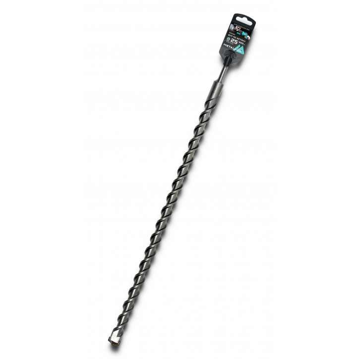 Бур по бетону SDS-plus 25 х600/550 мм, напайка с центром, 2 спирали Бур по бетону SDS-plus 25 х600/550 мм, напайка с центром, 2 спирали