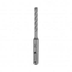 Бур по бетону SUPER 6x110мм, профессиональный, цельная крестовая пластина, SDS PLUS