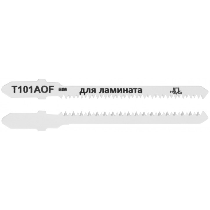 Полотна для лобзика, Т101AOF, по дереву, Bimetal, 82 мм, 2 шт.