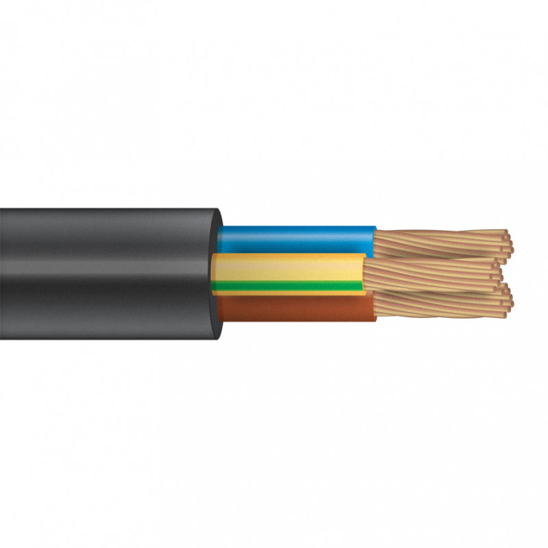 Кабель силовой КГТП 2х4+1х2,5 220/380-3 100м