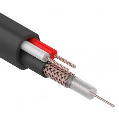 Кабель КВК-П-1,5+2x0,75 кв.мм (Cu/Cu) черный (200 м),