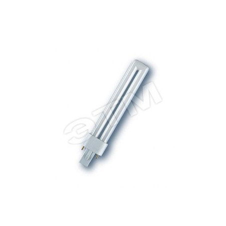 Лампа энергосберегающая КЛЛ 9вт Dulux S 9/840 2p G23 Osram