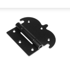 Петля фигурная Домарт 130*110 чёрн