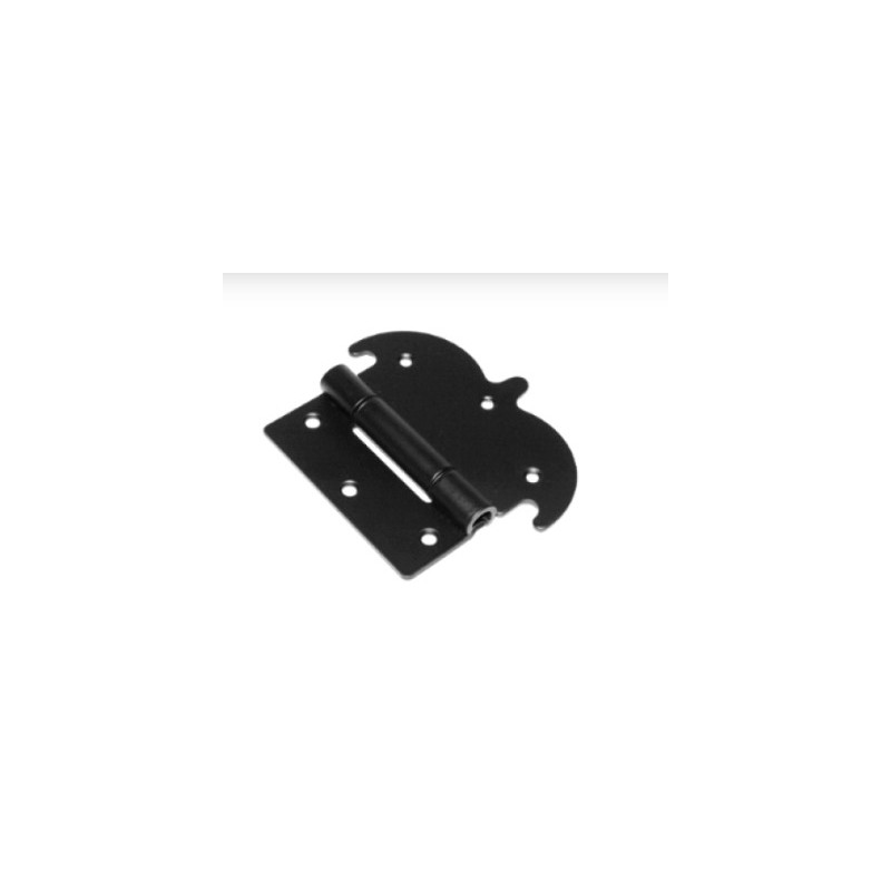 Петля фигурная Домарт 130*110 чёрн