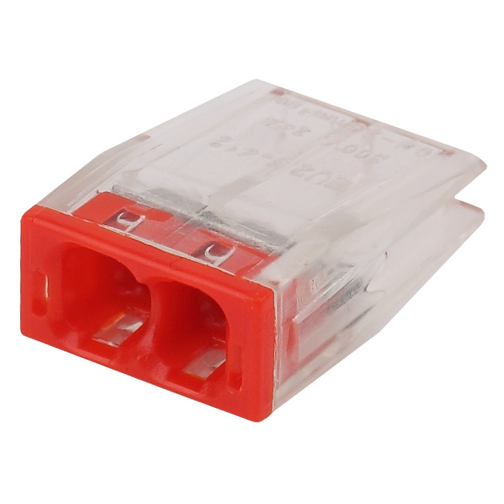 Клемма СМК компактная с пастой серии 242, 2 отверстия, 0,5-2,5 м NO-224-34 Клемма СМК компактная с пастой серии 242, 2 отверстия, 0,5-2,5 м NO-224-34